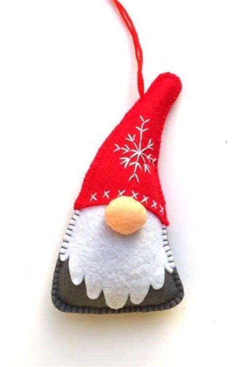 Diy Felt Christmas Ornaments, Handmade Christmas Crafts, Felt Ornaments Patterns, Christmas ...