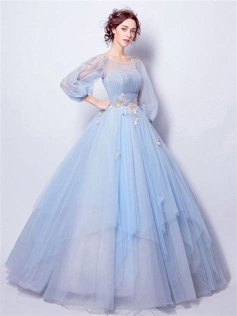 52 Elegant Long Sleeves Dress Ideas For Prom (с изображениями) | Синие длинные платья, Платье на ...