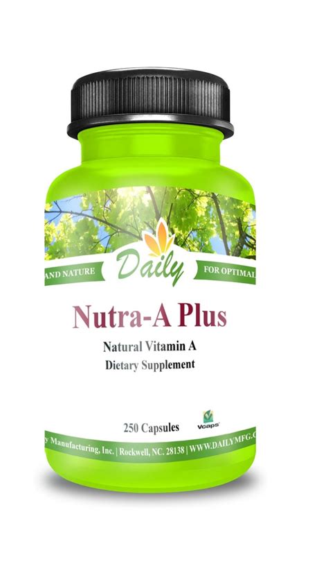 Daily's Nutra-A Plus™ (250 Vegetarian Capsules)