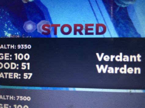 Selling stored verdant warden for | Roblox Creatures of Sonaria Amino