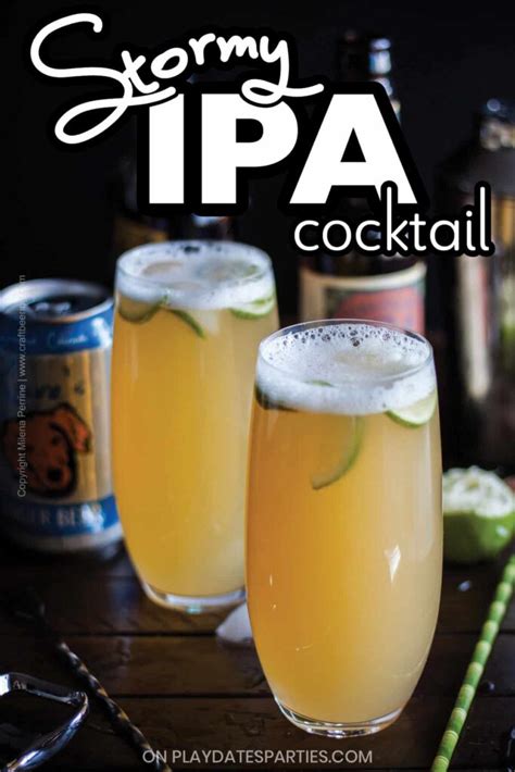 Stormy IPA Cocktail Recipe | Craft Beer Cocktails