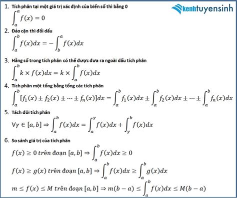 Tổng hợp Phương pháp tính tích phân và bài tập giải tích phân cơ bản Mới Cập Nhật