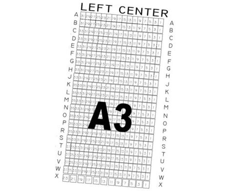 Seating Chart - The Muny