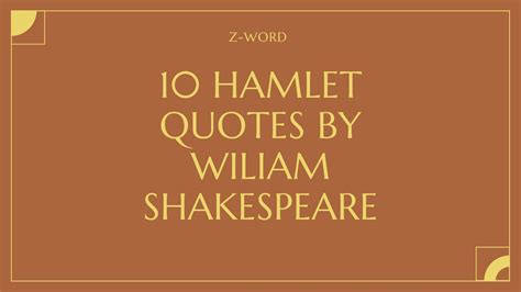 Shakespeare Zitate Englisch Hamlet - Hamlet Zweisprachige Ausgabe ...