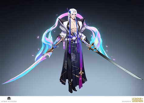 Paul Kwon (Zeronis) - Spirit Blossom Yone Skin Concept Art