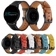 Pulseira 20mm Couro Padrão para Samsung Galaxy Watch Active 2 44mm, Galaxy Watch Active 40mm ...