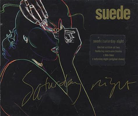 Suede Saturday Night UK 2-CD single set (Double CD single) (173502)