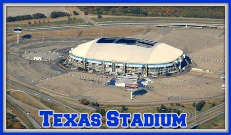 Texas Stadium - once home of the Dallas Cowboys. Texas Stadium, Dallas ...