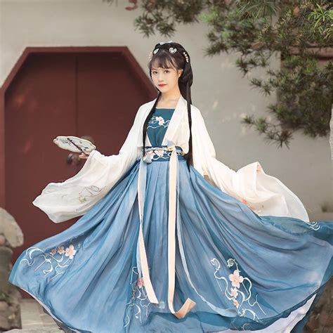 Hanfu femmes Robe traditionnelle chinoise Robe hanfu - Etsy France