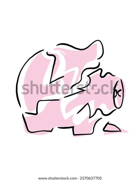 Hand Drawn Line Art Vector Broken Stock Vector (Royalty Free) 2370637705 | Shutterstock