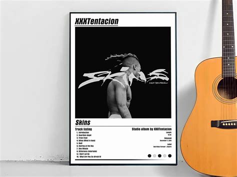 Xxxtentacion - Skins - Album Cover Poster – Poster | Canvas Wall Art Print - Rugsers