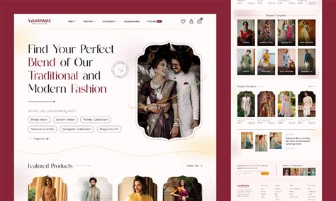 Fashion Ecommerce Landing Page | Figma