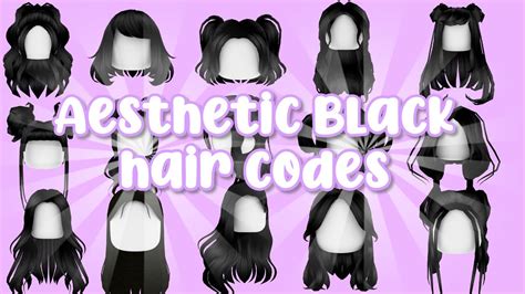 Roblox Hair Codes Black - Infoupdate.org