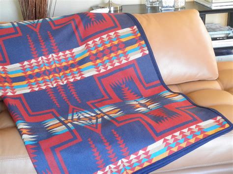 Pendleton blanket Native American reversible Navajo by UrbanCamp