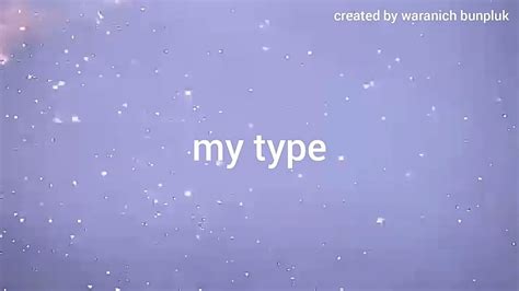 Saweetie - My Type (Lyrics Video) - YouTube