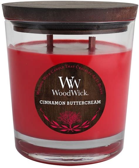 Woodwick WoodWick Cinnamon Buttercream 17.2-oz. Jar Candle | Candle jars, Scented candle jars ...