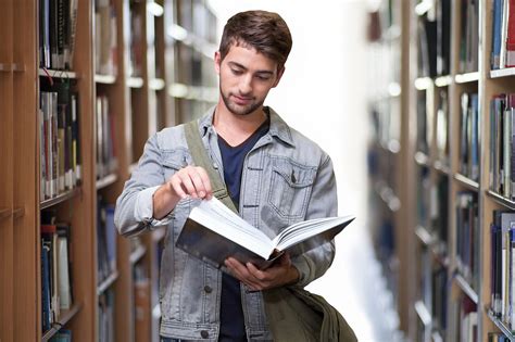 College Student Library Man - Free photo on Pixabay