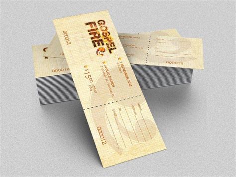 Gospel Concert Ticket - 10+ Examples, Word, Pages, How to Design