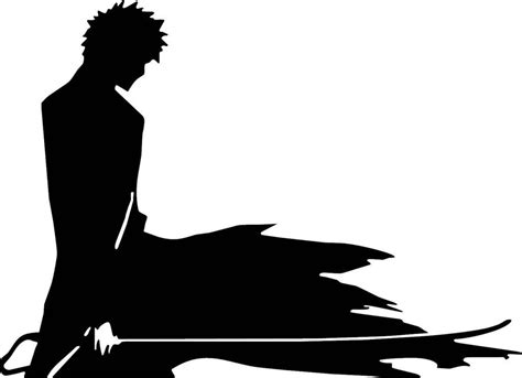 Anime Silhouette at GetDrawings | Free download