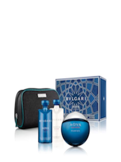 Buy Bvlgari Atlantique Set Of 3 Fragrance Gift Set (EDT100ml+SSG75ml ...