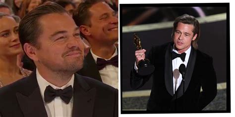 Brad Pitt Made The Most Heartfelt Tribute To Leonardo DiCaprio During His Oscars Speech