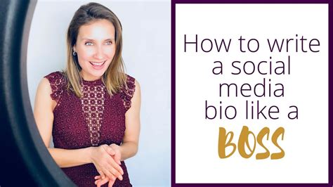 How to write a social media bio that attracts clients. - YouTube