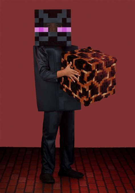 Deluxe Minecraft Child Enderman Costume