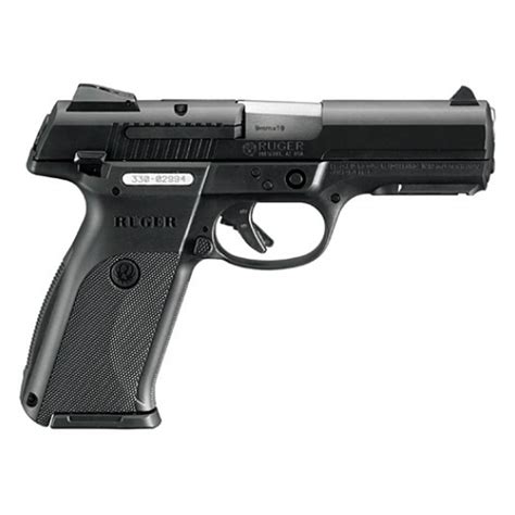 Ruger SR9 9mm Luger 4.14in Black Pistol - 10+1 Rounds - Black | Sportsman's Warehouse