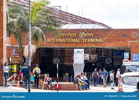 Tribhuvan International Airport In Kathmandu, Nepal. Editorial Image | CartoonDealer.com #159664096