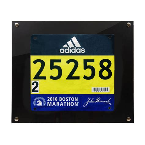 BibDISPLAY - Runners Race Bib Frame | Runners Race Bib Frame