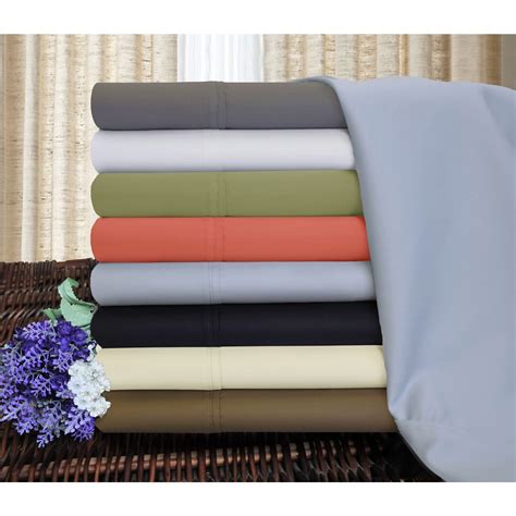 Superior 1200 Thread Count Deep Pocket Cotton Blend Bed Sheet Set | Sheet sets, King size sheets ...