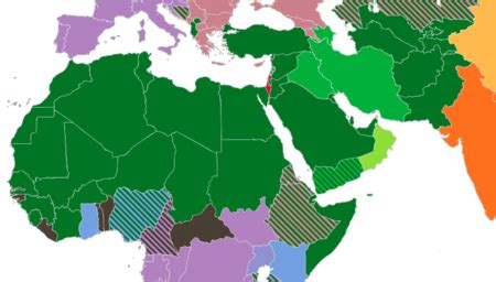 Religions of Africa & Southwest Asia | Maps & Distribution - Lesson ...