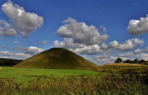 Silbury Hill from the viewing area off... © Michael Garlick :: Geograph Britain and Ireland