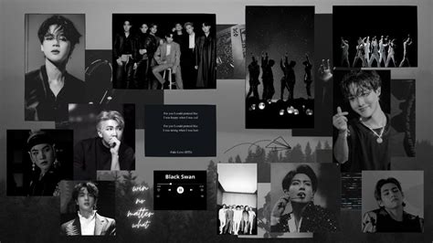 BTS dark aesthetic wallpaper | Black aesthetic wallpaper, Bts wallpaper, Bts aesthetic pictures