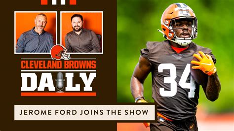 Cleveland Browns Daily – Jerome Ford joins the show