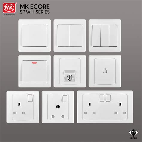 KM Lighting - Product - MK Switches & Sockets (E-CORE Series)