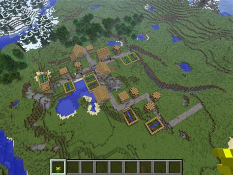 Village seed Minecraft Project