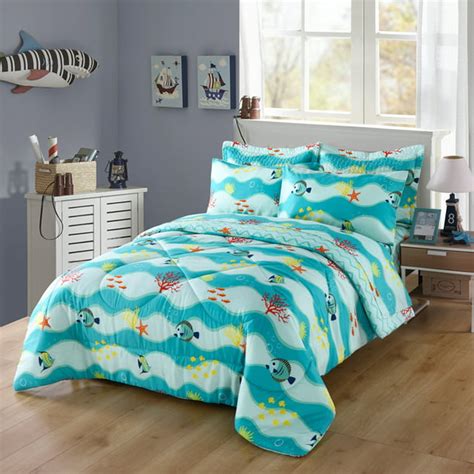 MarCielo Kids Comforter Set Girls Comforter Set Kids Bedding Set ...