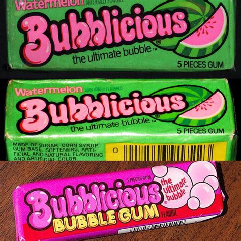 Bubblicious bubble gum -vintage : r/nostalgia