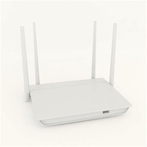 Asus Ac1300 Router - 3D Model - TurboSquid 1199430