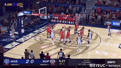 NBA 2K21 ESPN Scoreboard V5.0 + Logo by Karinge [FOR 2K21]