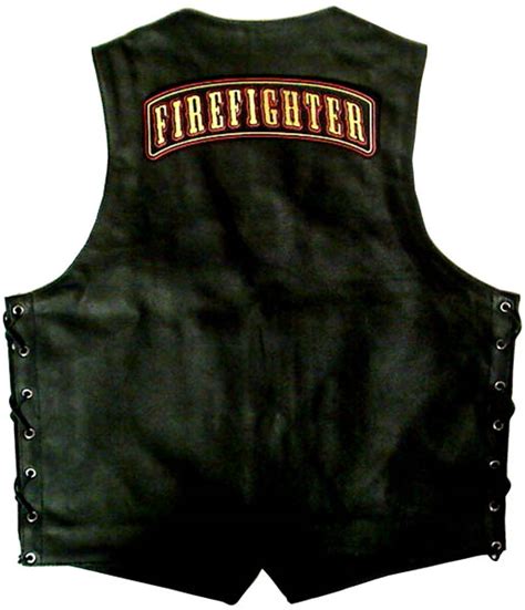 Large Firefighter Iron on Patch for the back of your Jacket or Vest ...