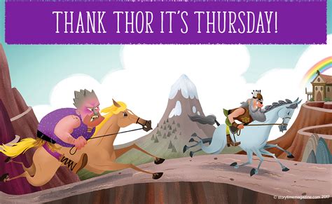 Thank Thor it's Thursday | Norse myths for kids | Storytime