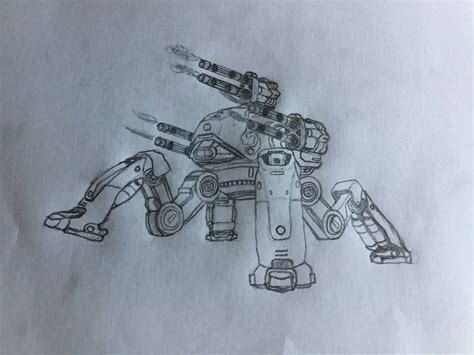 Fujin Drawing - Walking War Robots by VGB-305 on DeviantArt