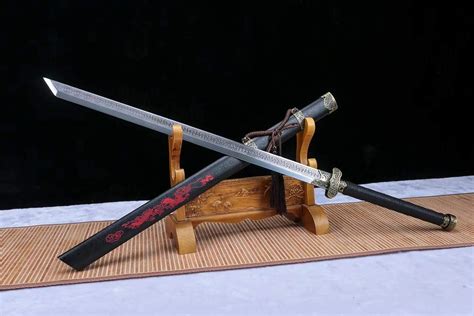 Buy Dao Sword Real,Practical Saber(Forged High Carbon Steel Etch Blade ...