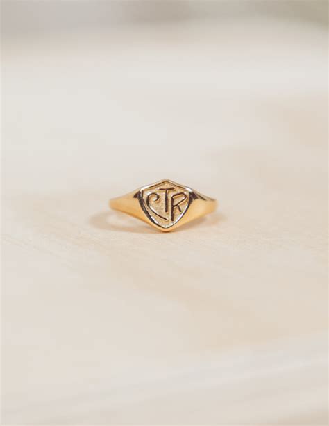 CTR Ring in Gold – Shop Stevie