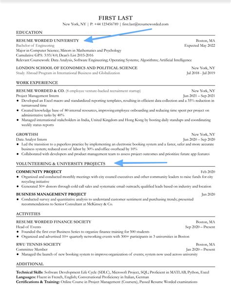 Project Management Resume Examples 2020 / How To Write A Cv For The ...