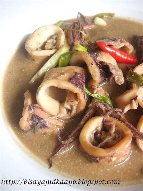 Inato lang Filipino Cuisine and More: SQUID ADOBO WITH COCONUT MILK ...