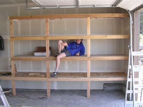 Diy Garage Shelves For Your Inspiration - Just Craft & DIY Projects