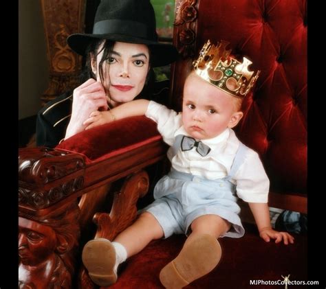 Michael Jackson and son Prince Jackson